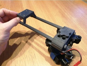 gimbal plak f450 dökün rc araç kamera djı 3d print model - Mito3D