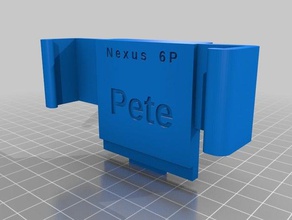 nexus 6p personalizzati dock di ricarica mobile telefono personalizzato 3d print model - Mito3D