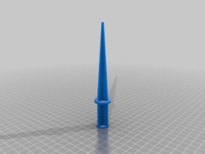 outdoor yard ornament stake other 3d print model - Mito3D
