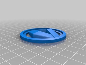 renault wheelcap automotive 3d print model - Mito3D