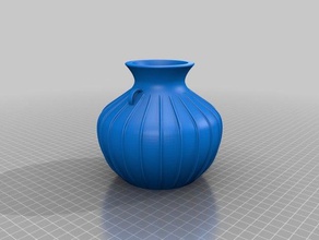 roman potflowerpot decor art 3d print model - Mito3D
