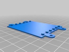 mon paramétrique personnalisé pile aa boîte de contacts l'électronique 3d print model - Mito3D