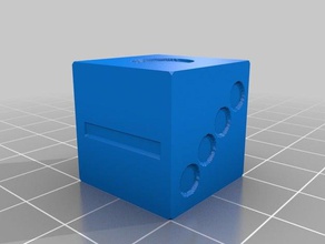 mayasmayas dados personalizado 3d print model - Mito3D