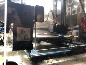 cr-10 custodia termometro titolare 3d la stampante accessori 3d print model - Mito3D
