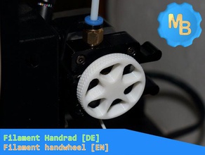 extruder handrad Handrad 3d Drucker Teile anicubic i3 mega design extruderweel ptint selfmade 3d print model - Mito3D