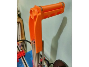 bracket spool holder 3d printer parts anet a8 brace creality ender 3 filament mount 3d print model - Mito3D