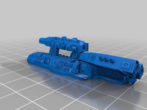uzay gemisi 3d baskı 3d print model - Mito3D