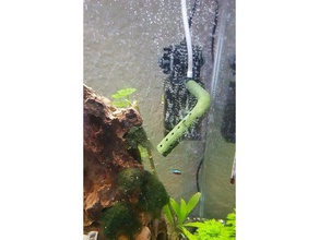 aquarium filter auslauf d&uumlse Haustiere 3d print model - Mito3D
