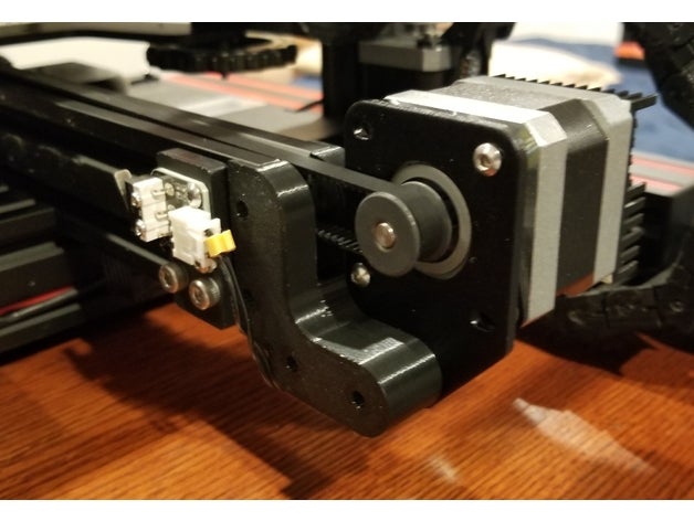 ender 3 y-axis stepper damper v2 3d printer parts anti vibration creality motor 3D print model - Mito3D