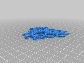 ferjerez customized tentacle thing art 3d print model - Mito3D