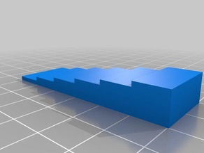 stepped leveling wedge diy 3d print model - Mito3D