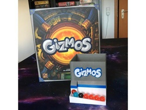 gizmos marble dispenser games boardgame boardgames 3d print model - Mito3D