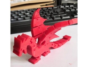 asas duplas flexi dragão brinquedos jogos nsfw 3d print model - Mito3D