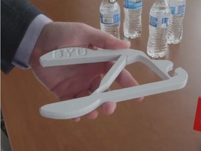 flexible tong 3d la impresión fácil de las tenazas herramienta 3d print model - Mito3D
