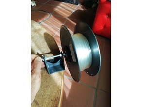 spool-Halter Regal 3d Drucker - Zubehör filament spool holder porta rocchetto filamento 3d print model - Mito3D