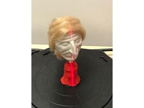 polichinelle sculptures puppet head 3d print model - Mito3D
