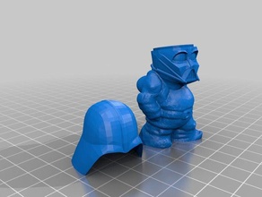 darth vader çim gnome 3d baskı 3d print model - Mito3D
