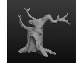 hollow tree creatures 40k terrain scenery dd miniature nsfw printable wargaming 3d print model - Mito3D