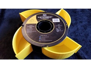 hatchbox spool-container-Dicke Wand tool Inhaber - Boxen nsfw 3d print model - Mito3D