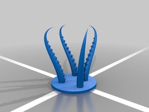 tentáculo en miniatura 3d la impresión 3dprint licuadora no molestar monster pulpo 3d print model - Mito3D