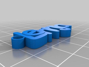 nameplate lennja other sma 3d print model - Mito3D