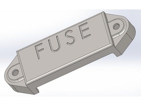 fuse cover mk2 escort other ford 3d print model - Mito3D