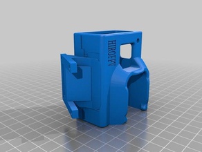 hyperlow hero 567 gopro mount 30 degree parts 3d print model - Mito3D