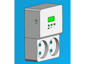 thermostat w1209 case electronics 3d print model - Mito3D