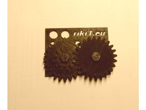 gears mechanical toys education educational 3d print model - Mito3D
