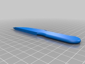 faca adereços 3d print model - Mito3D