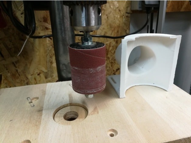 bosch Schleif roller prr 250-adapter-Tisch-Bohr-maschine Maschine tools Bohr-und Fräsmaschine Kaffeemühle tragbare Festplatte 3D print model - Mito3D