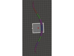 legolas arco adereços flecha senhor do anéis lotr 3d print model - Mito3D