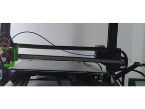 guia linear de quíron transporte 3d a impressora partes anycubic chiron movimento trilho 3d print model - Mito3D