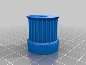 24 8 htd m3 pulley 3d printer parts customized 3d print model - Mito3D