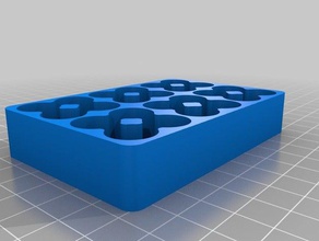 my customized battery tray 62 high organization 3d print model - Mito3D