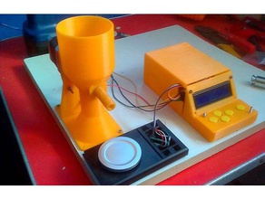radin-yükleyici otomatik toz trickler makine araçlar cephane kartuş yeniden yükleme doseur mühimmat poudre ölçmek rechargement araçları 3d print model - Mito3D