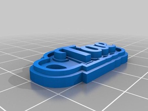 tae Anahtarlık özelleştirilmiş 3d print model - Mito3D