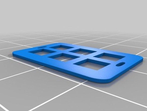 o-göstergesi ölçek pencere v2 hobi model tren 3d print model - Mito3D