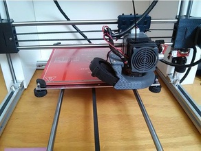 bed leveling knobs 3d printer parts 3d print model - Mito3D