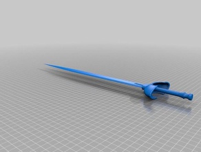 raphtalias sword v1 3d printing 3d print model - Mito3D