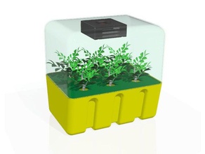 hydroponic box other hydroponics 3d print model - Mito3D