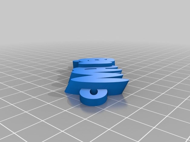 marta keychains customized 3D print model - Mito3D