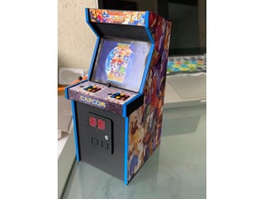 arcade cabinet 6 pulsanti modelli 3d print model - Mito3D