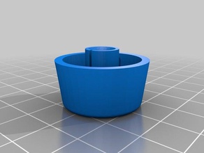 fan knob replacement parts 3d print model - Mito3D