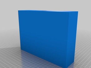 8x6 box finger joints other customized 3d print model - Mito3D