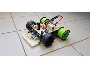 roboter tekerlekler Robotik Otomotiv ilk robot Yardımcısı robo3d robotlar 3d print model - Mito3D