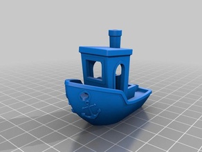 benchy anchors 3d printing tests 3dbenchy boat floating ocean sea 3d print model - Mito3D