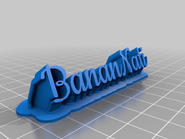 1 jula banannati v3 ofis özelleştirilmiş 3D print model - Mito3D