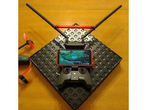 antenas titular papagaio anafi drone controlador remoto rc veículos parrot 3d print model - Mito3D