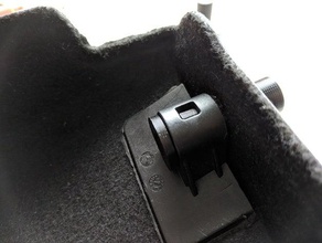 trunk cover pin bmw mini automotive 3d print model - Mito3D